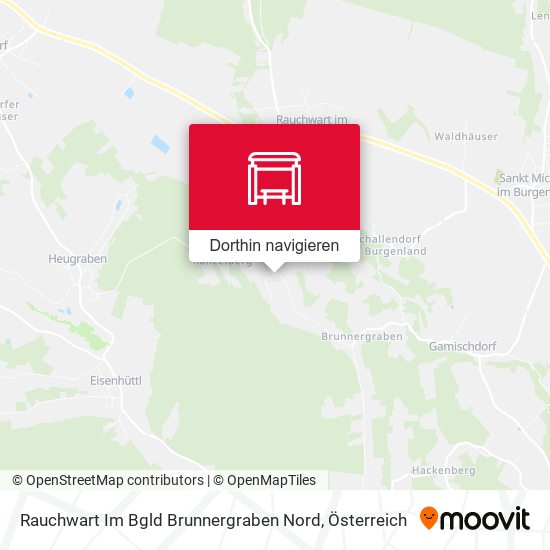 Rauchwart Im Bgld Brunnergraben Nord Karte