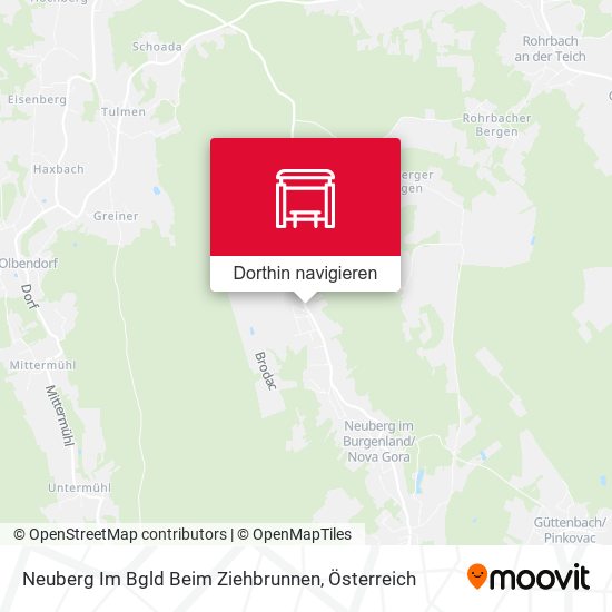 Neuberg Im Bgld Beim Ziehbrunnen Karte