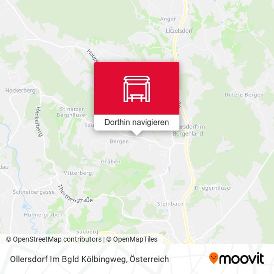 Ollersdorf Im Bgld Kölbingweg Karte