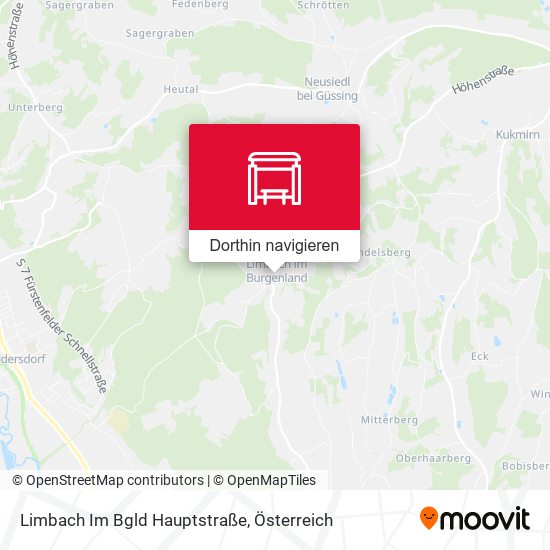 Limbach Im Bgld Hauptstraße Karte