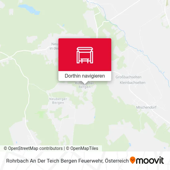 Rohrbach An Der Teich Bergen Feuerwehr Karte