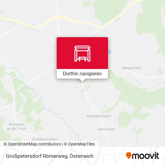Großpetersdorf Römerweg Karte