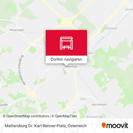 Mattersburg Dr.-Karl-Renner-Platz Karte