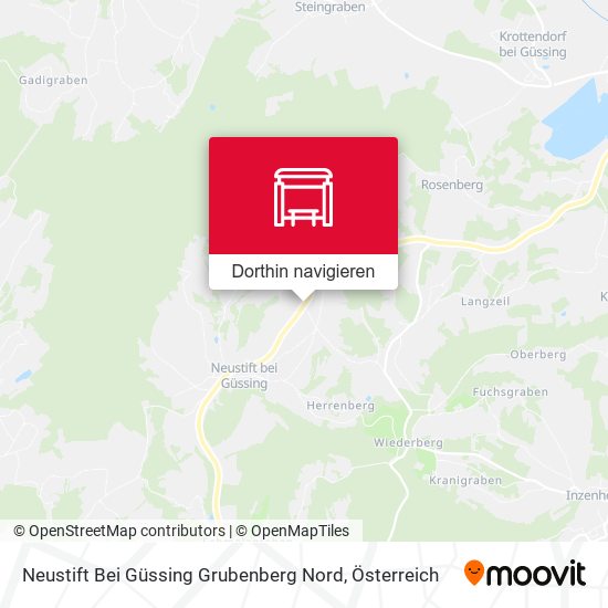 Neustift Bei Güssing Grubenberg Nord Karte
