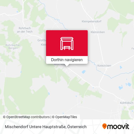 Mischendorf Untere Hauptstraße Karte