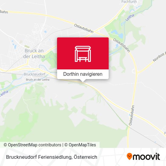 Bruckneudorf Feriensiedlung Karte