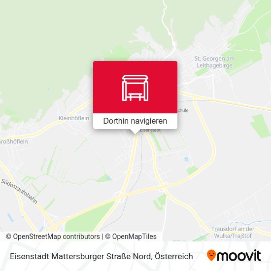 Eisenstadt Mattersburger Straße Nord Karte