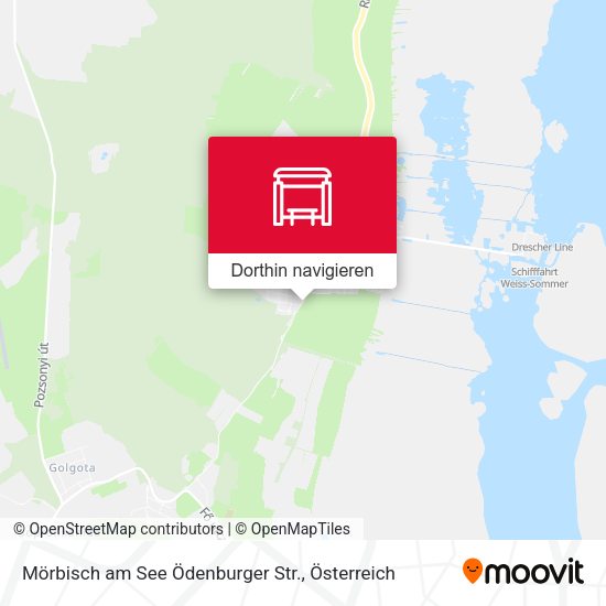 Mörbisch am See Ödenburger Str. Karte