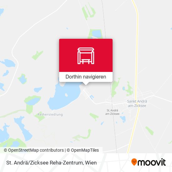 St. Andrä/Zicksee Reha-Zentrum Karte