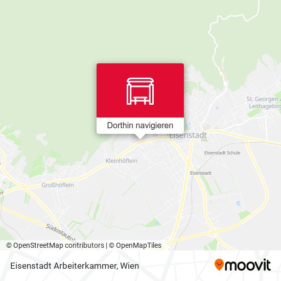 Eisenstadt Arbeiterkammer Karte