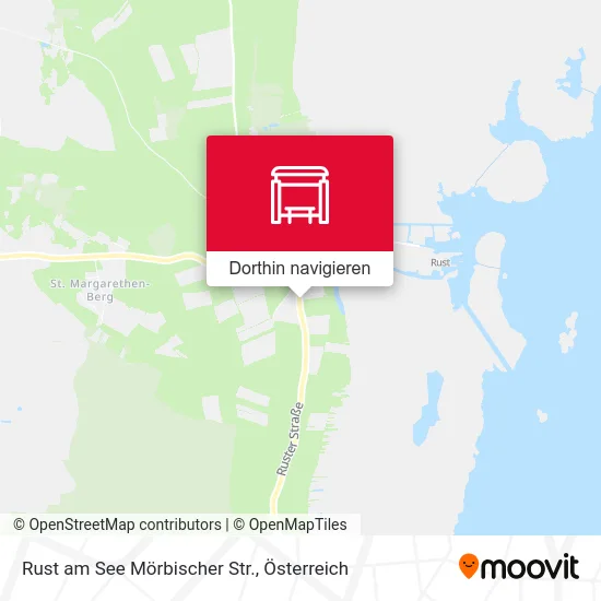 Rust am See Mörbischer Str. Karte