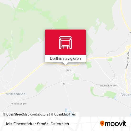 Jois Eisenstädter Straße Karte