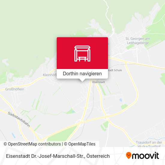 Eisenstadt Dr.-Josef-Marschall-Str. Karte
