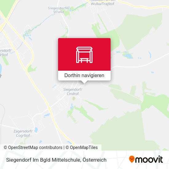 Siegendorf Im Bgld Mittelschule Karte