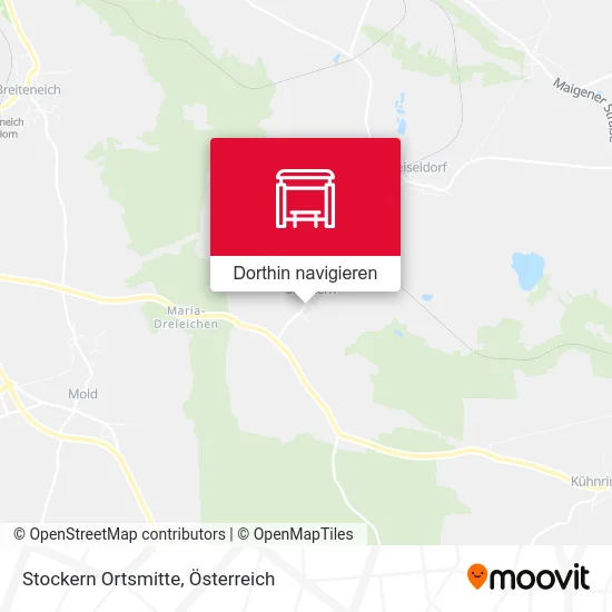 Stockern Ortsmitte Karte