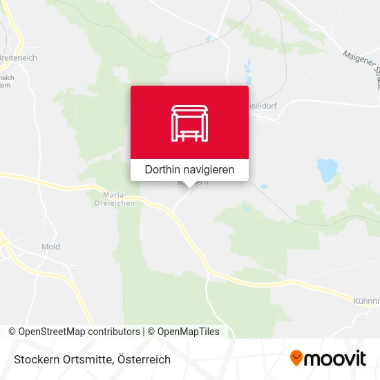 Stockern Ortsmitte Karte