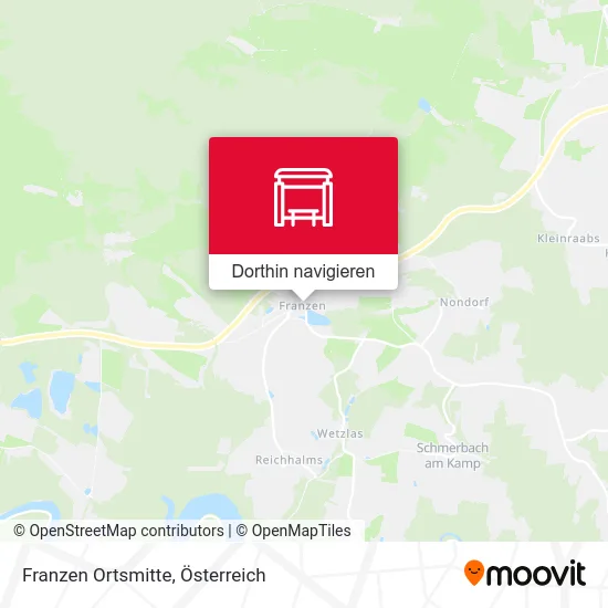 Franzen Ortsmitte Karte
