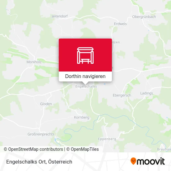 Engelschalks Ort Karte