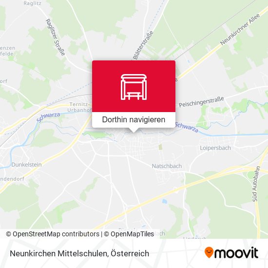 Neunkirchen Mittelschulen Karte