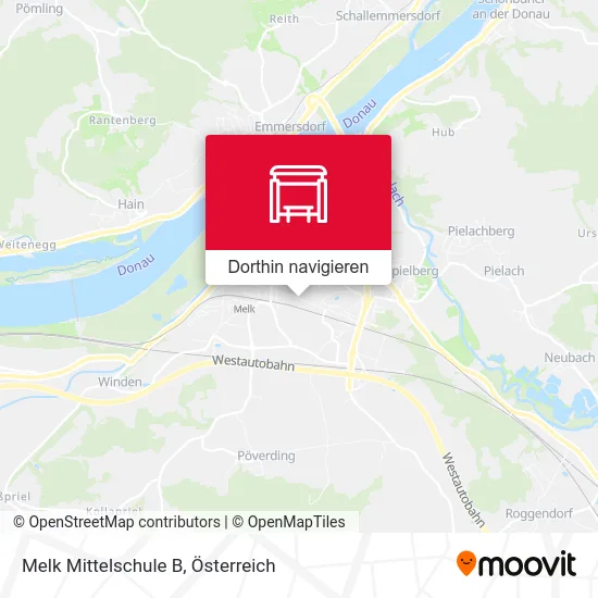 Melk Mittelschule B Karte