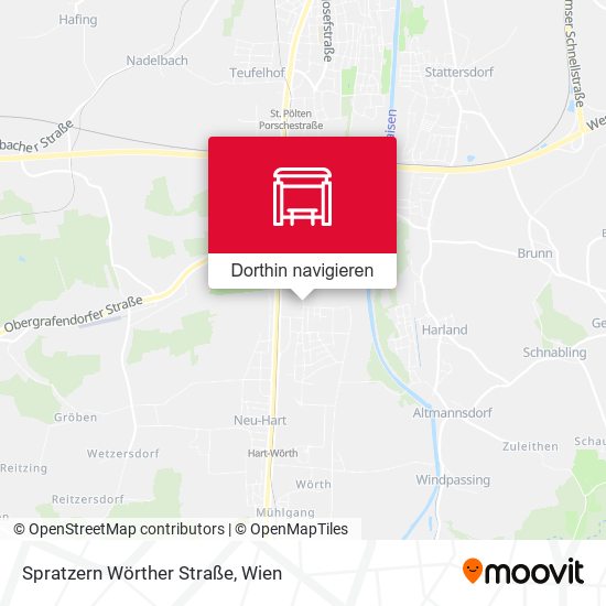 Spratzern Wörther Straße Karte