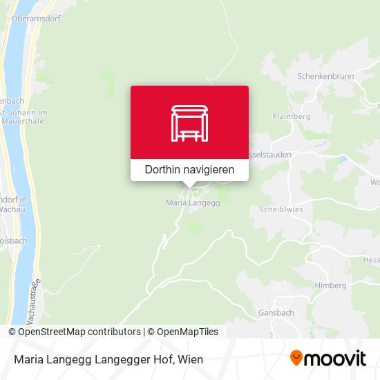 Maria Langegg Langegger Hof Karte