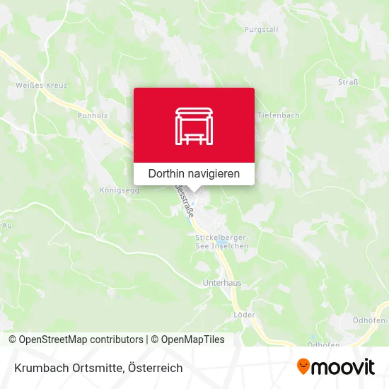 Krumbach Ortsmitte Karte