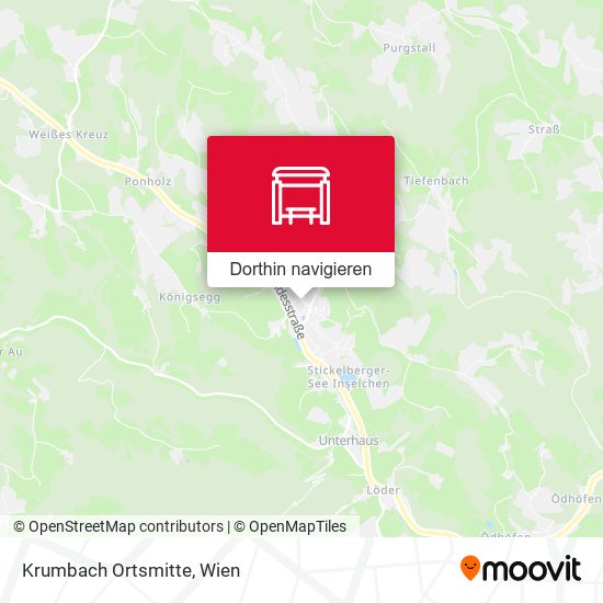 Krumbach Ortsmitte Karte