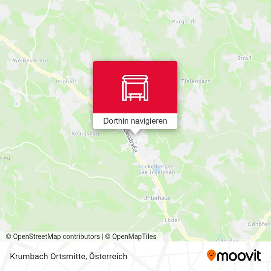 Krumbach Ortsmitte Karte