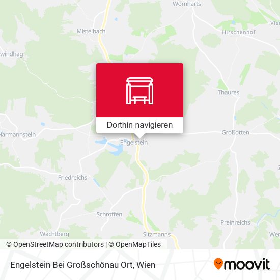 Engelstein Bei Großschönau Ort Karte