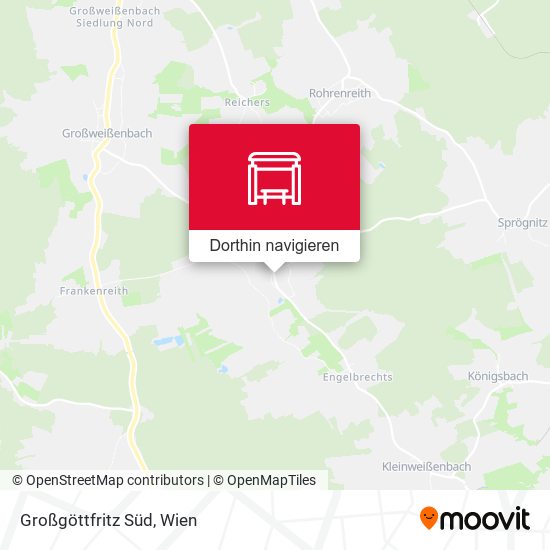 Großgöttfritz Süd Karte