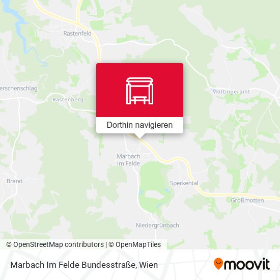 Marbach Im Felde Bundesstraße Karte
