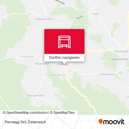 Pernegg Ort Karte