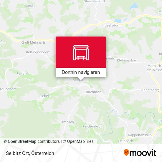Selbitz Ort Karte