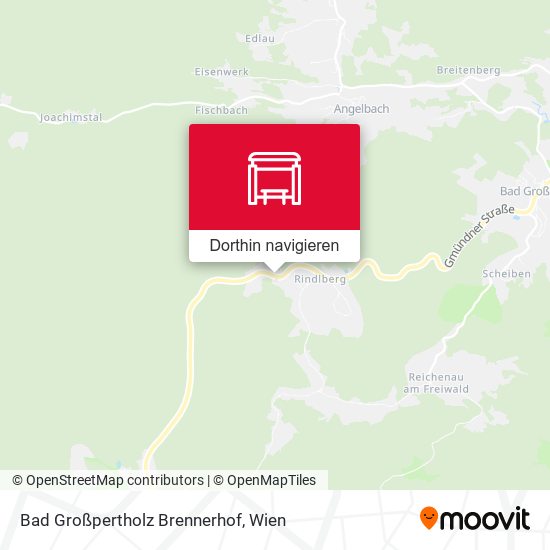 Bad Großpertholz Brennerhof Karte