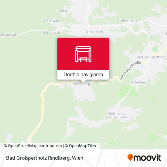 Bad Großpertholz Rindlberg Karte