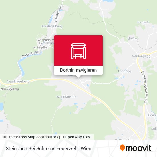 Steinbach Bei Schrems Feuerwehr Karte