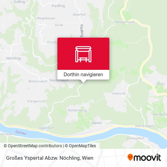 Großes Yspertal Abzw. Nöchling Karte