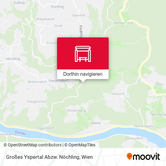 Großes Yspertal Abzw. Nöchling Karte