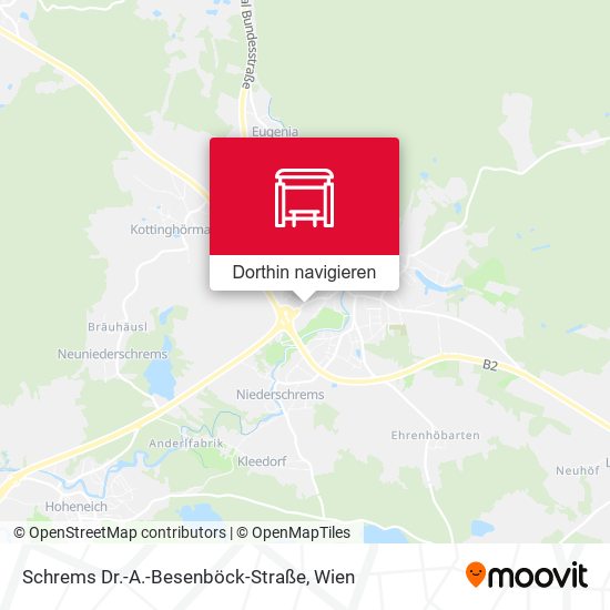 Schrems Dr.-A.-Besenböck-Straße Karte