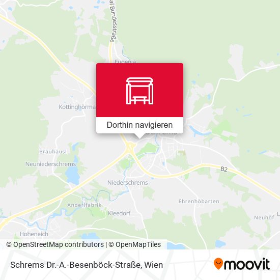 Schrems Dr.-A.-Besenböck-Straße Karte