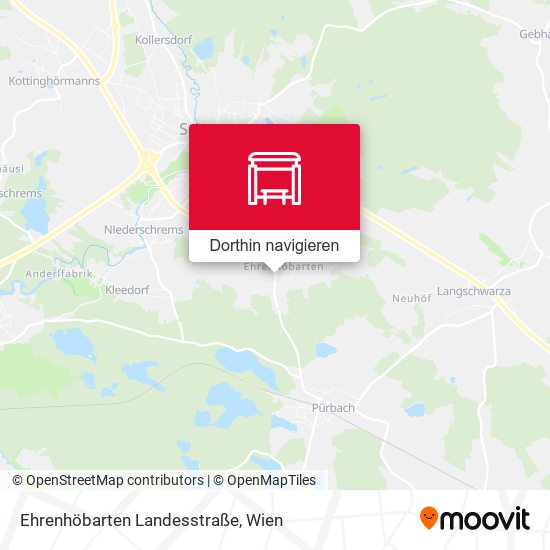 Ehrenhöbarten Landesstraße Karte