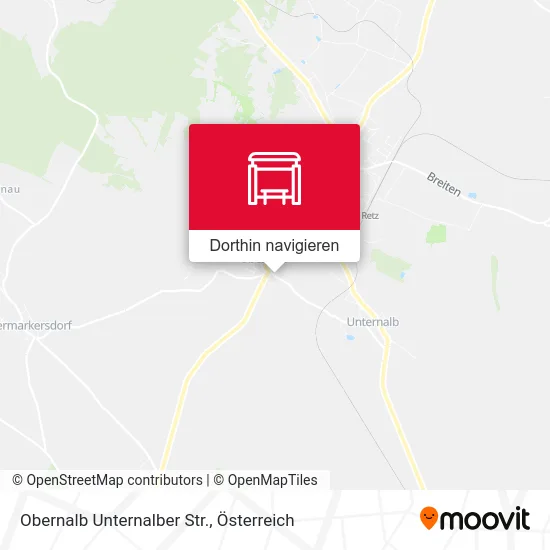 Obernalb Unternalber Str. Karte