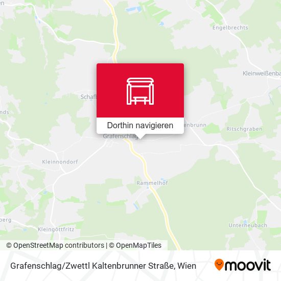 Grafenschlag / Zwettl Kaltenbrunner Straße Karte