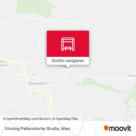 Gösting Palterndorfer Straße Karte