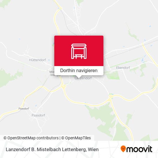 Lanzendorf B. Mistelbach Lettenberg Karte