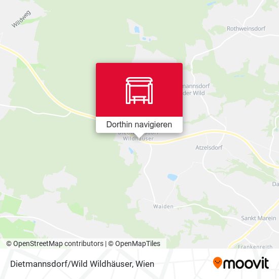 Dietmannsdorf/Wild Wildhäuser Karte