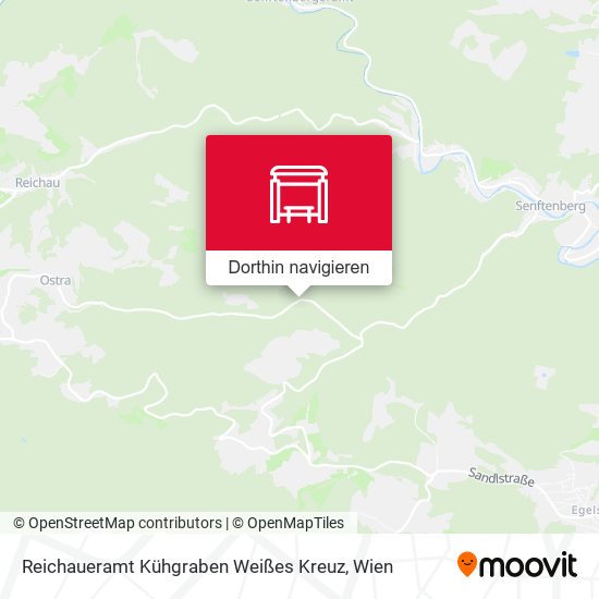 Reichaueramt Kühgraben Weißes Kreuz Karte