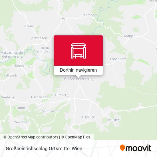 Großheinrichschlag Ortsmitte Karte