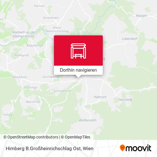 Himberg B.Großheinrichschlag Ost Karte